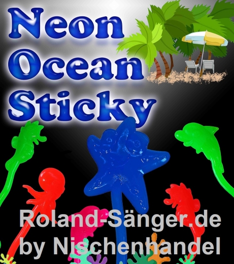 Neon Sticky Seetiere